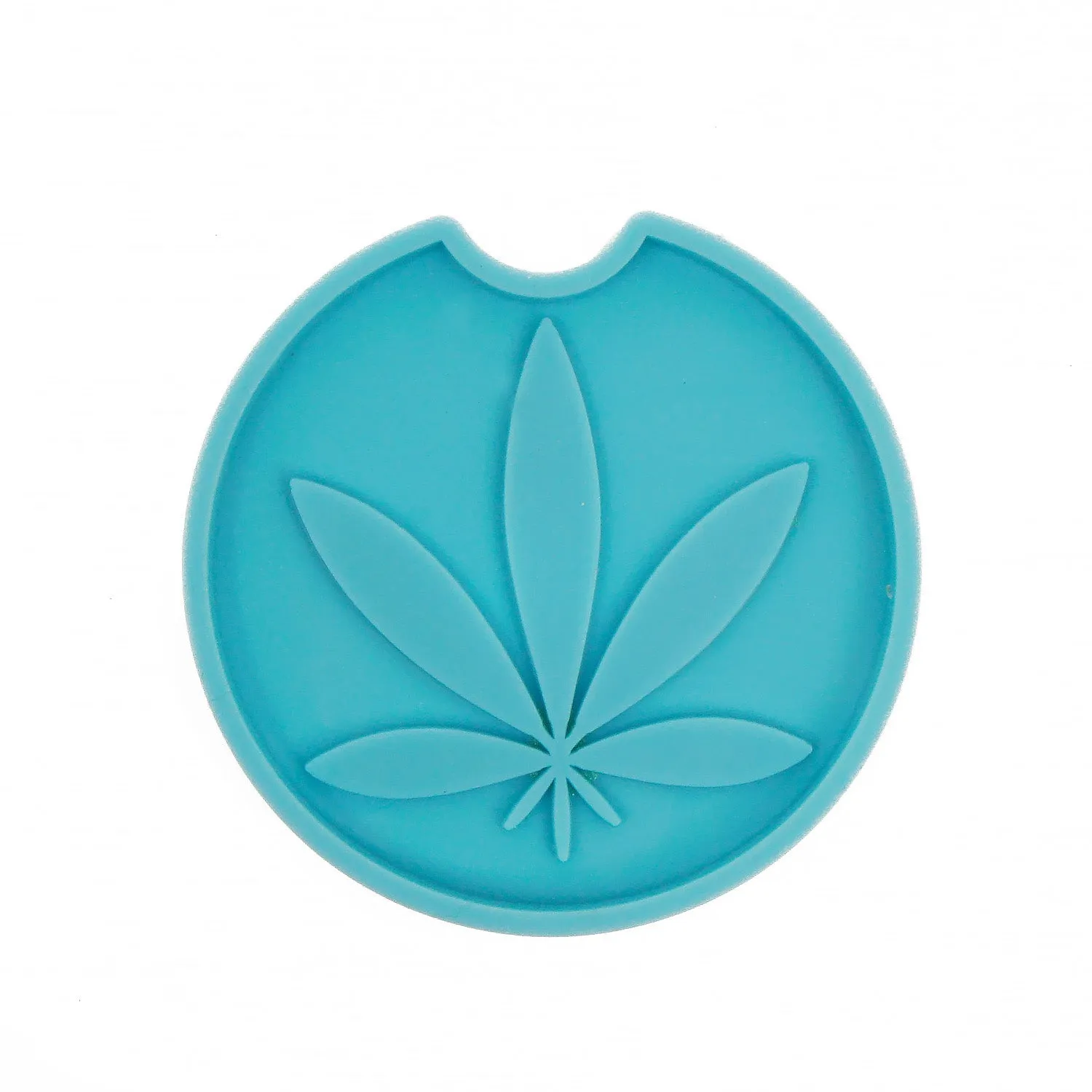 1 piece Blue Silicone Car Cup Coaster Mold Leaf Coaster Molds DIY Hand Craft Gift 10364156