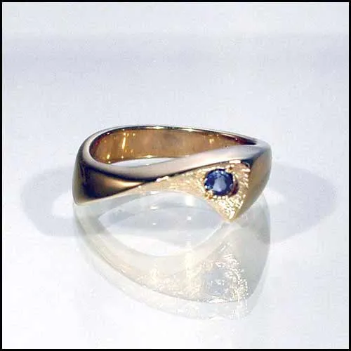 14kt Yellow Gold Tanzanite Ring Size 5.5