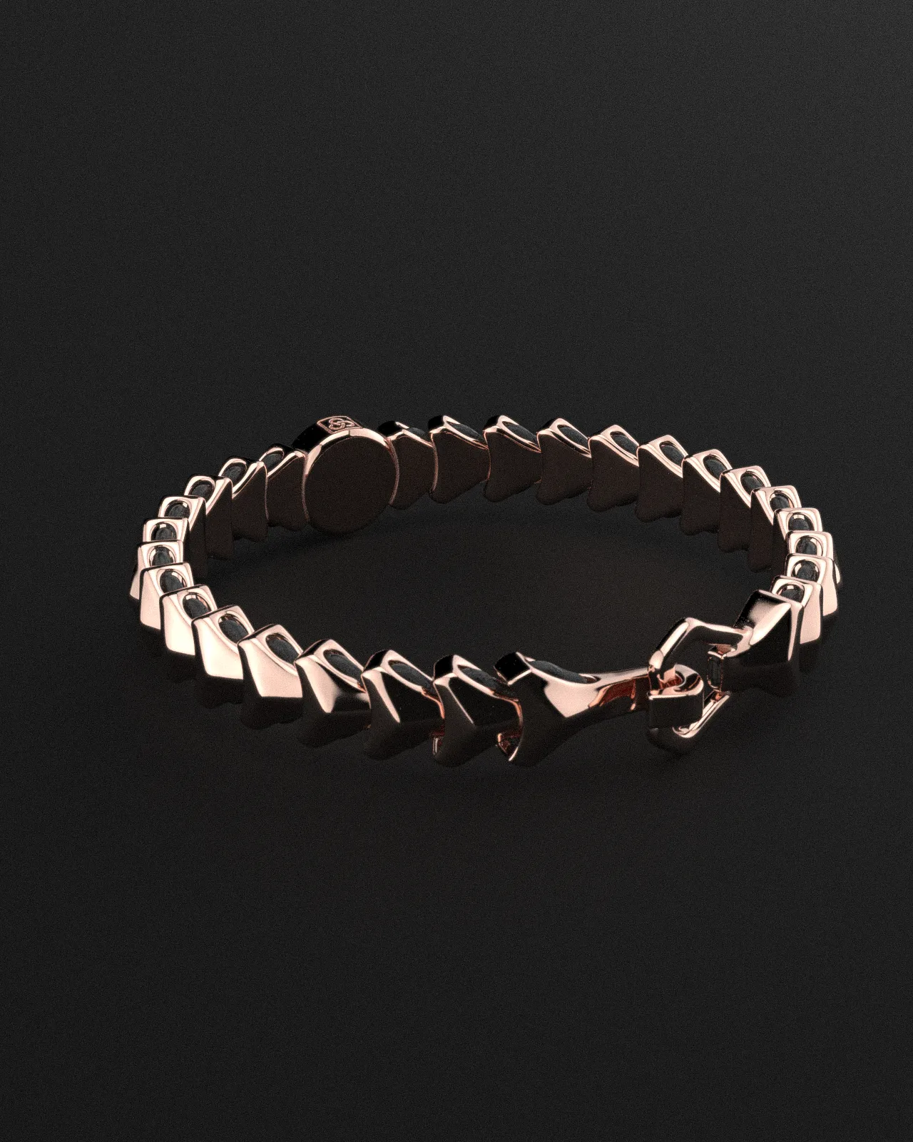 18k Solid Rose Gold Bracelet | Kudos