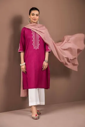 2 Piece - Embroidered Suit - PE23-150