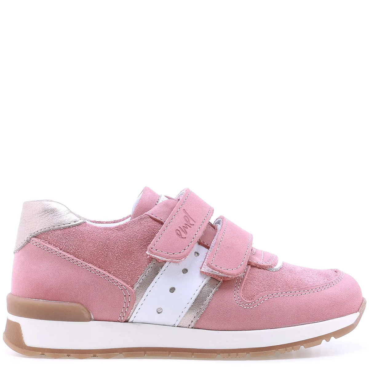 (2683-15) Low Velcro sneaker pink