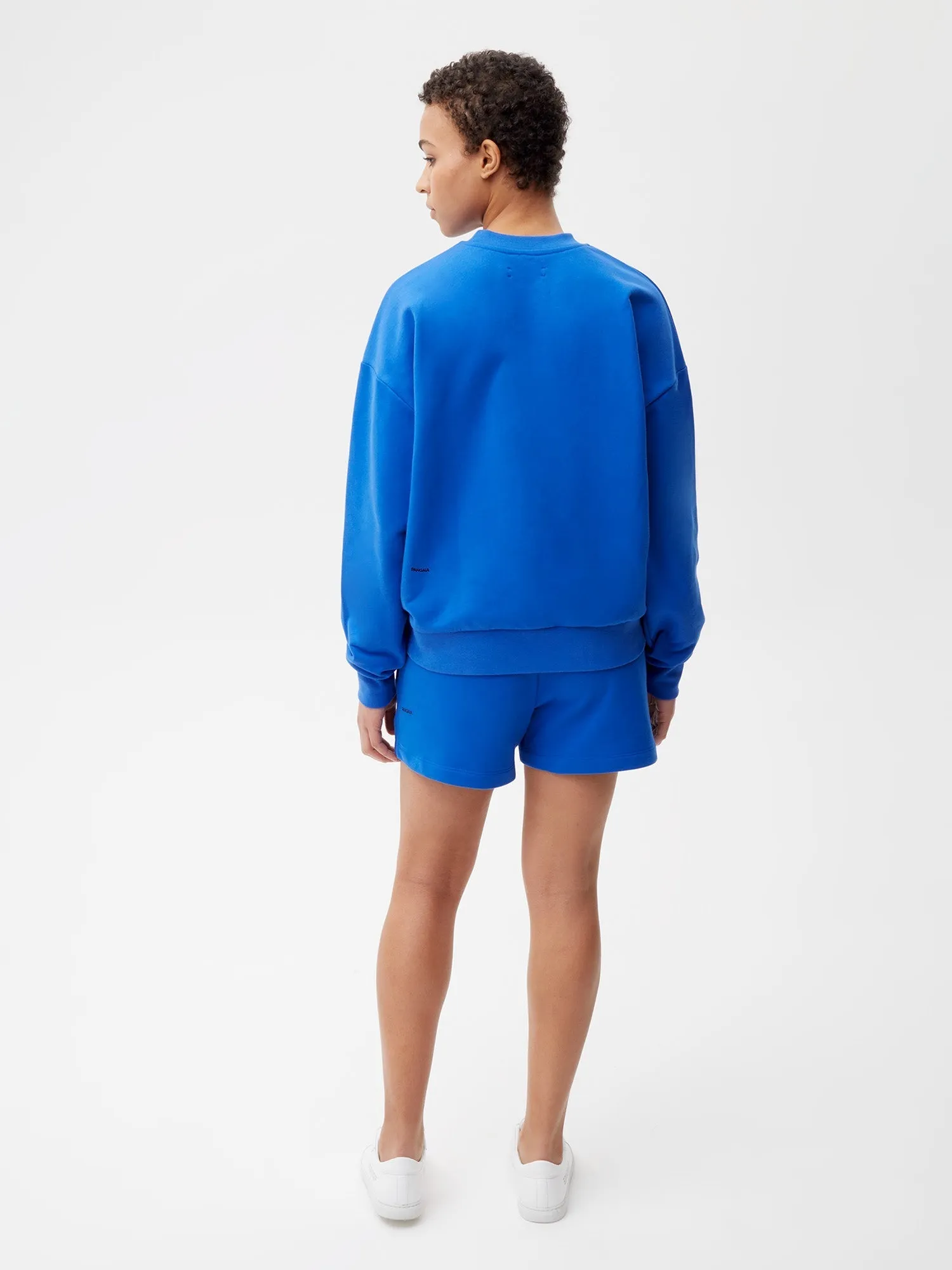 365 Midweight Shorts—cobalt blue