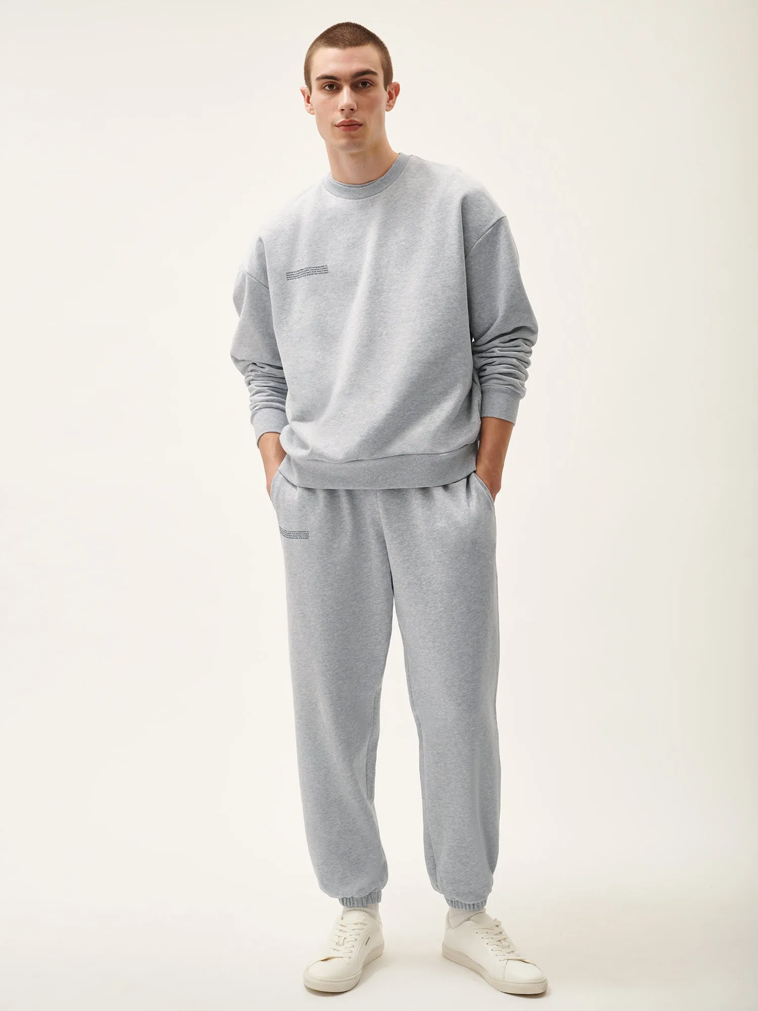 365 Midweight Sweatshirt—grey marl