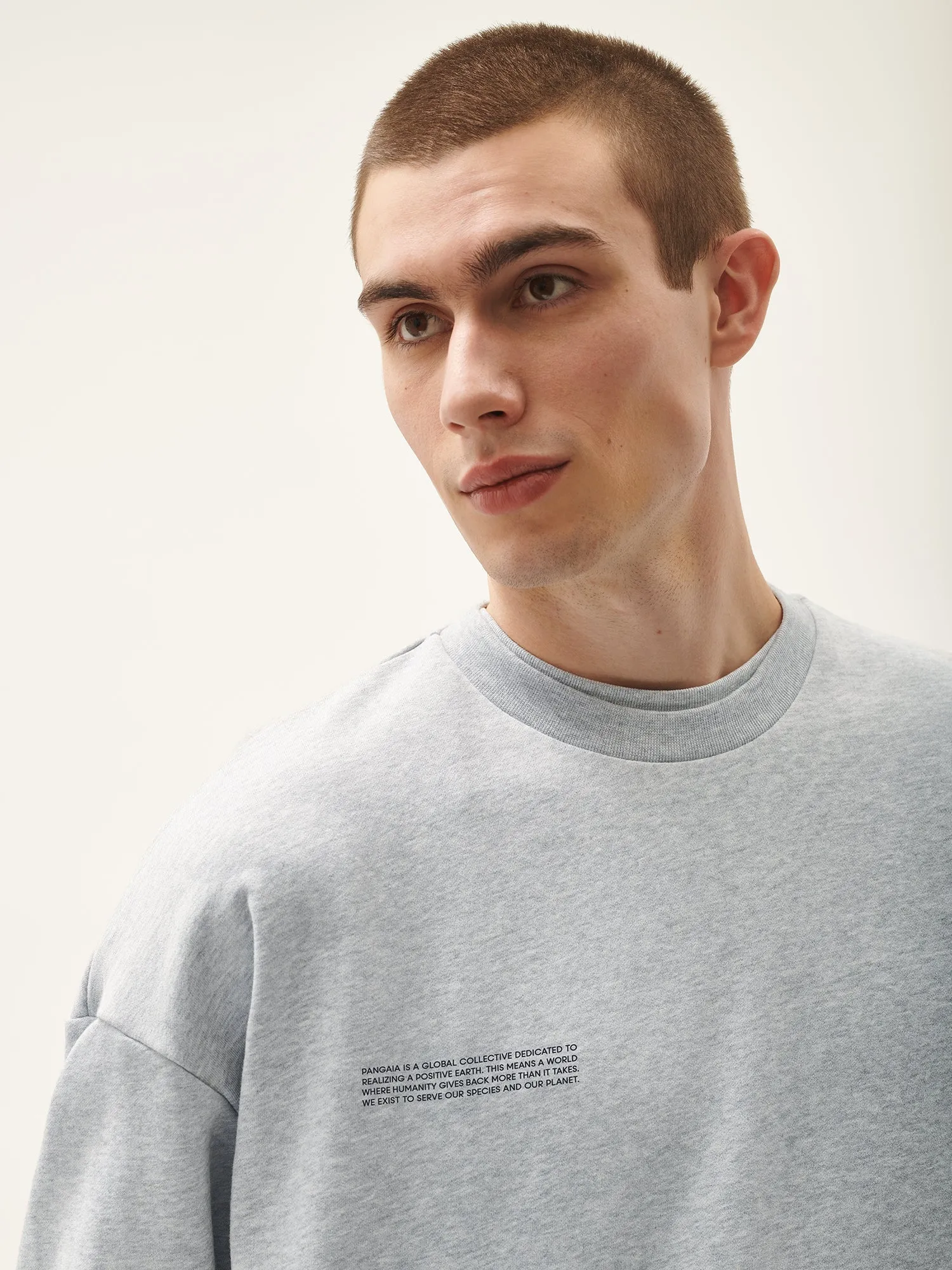 365 Midweight Sweatshirt—grey marl