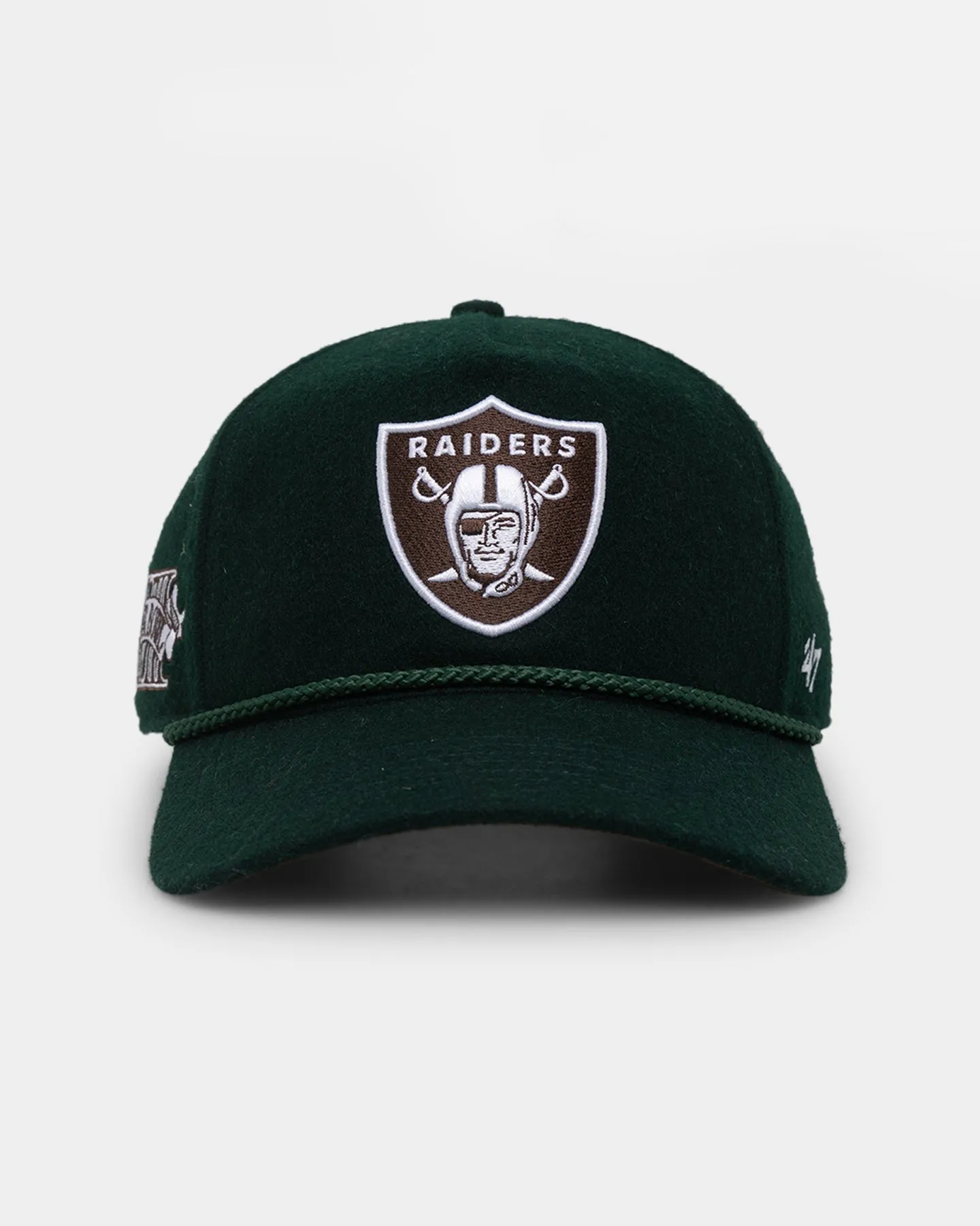 47 Brand Las Vegas Raiders Cliffside Hitch RF Snapback Dark Green