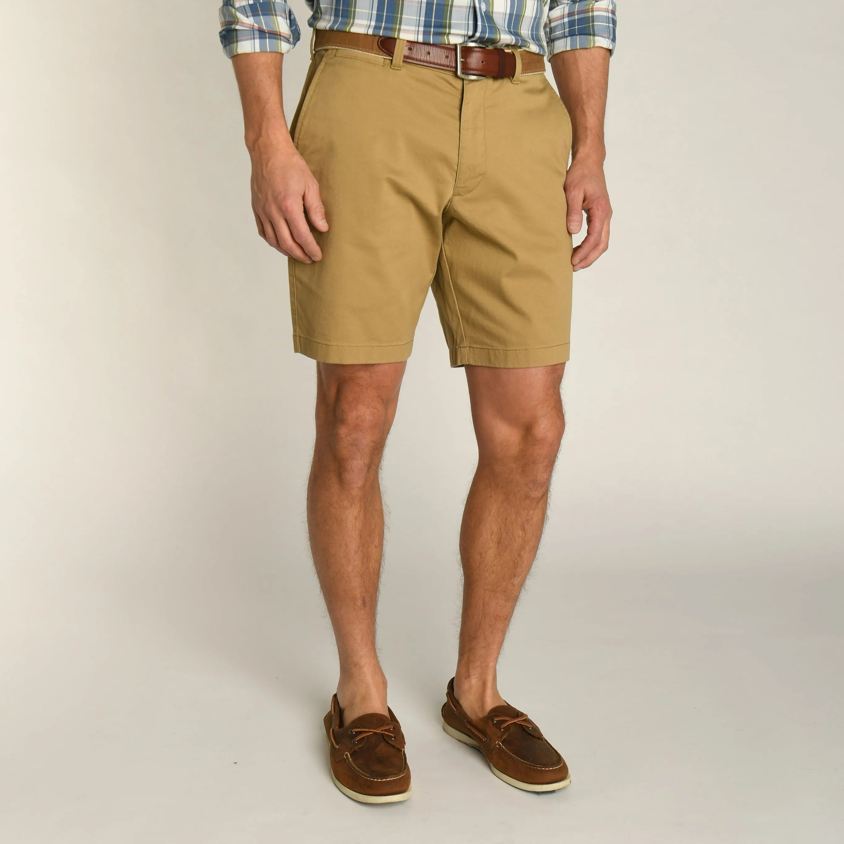 9" Gold School Chino Short - Dark Khaki