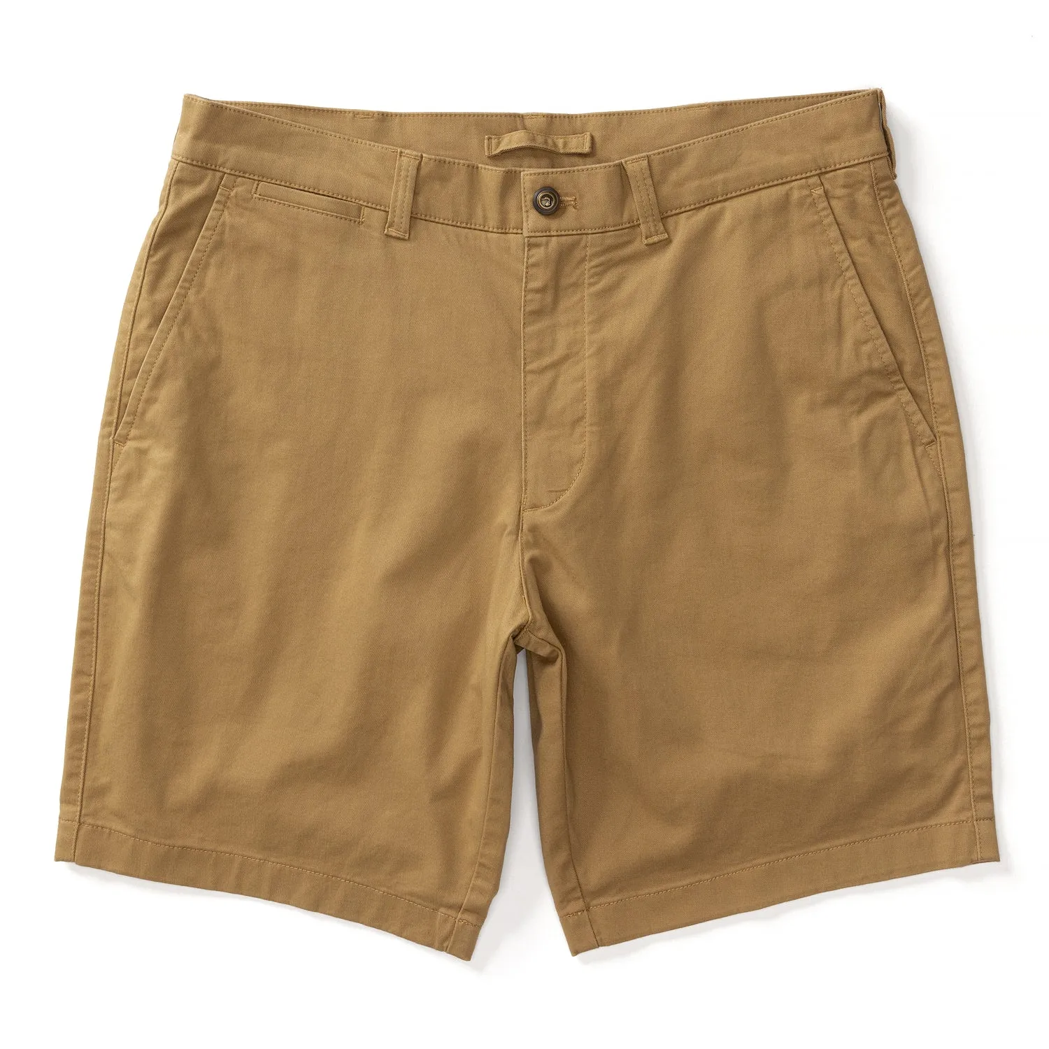 9" Gold School Chino Short - Dark Khaki