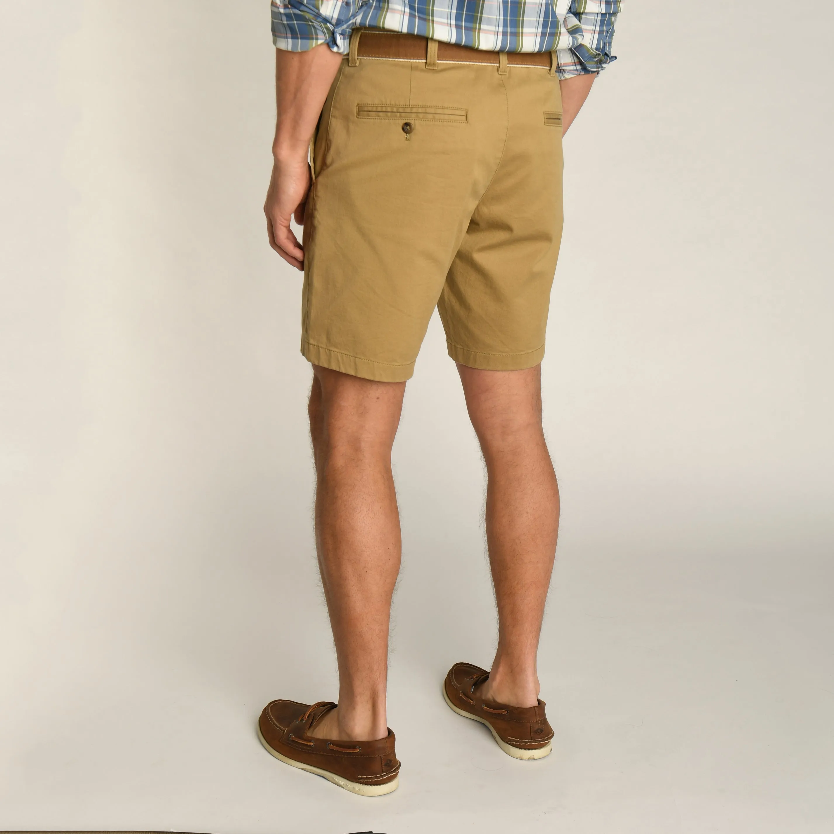 9" Gold School Chino Short - Dark Khaki