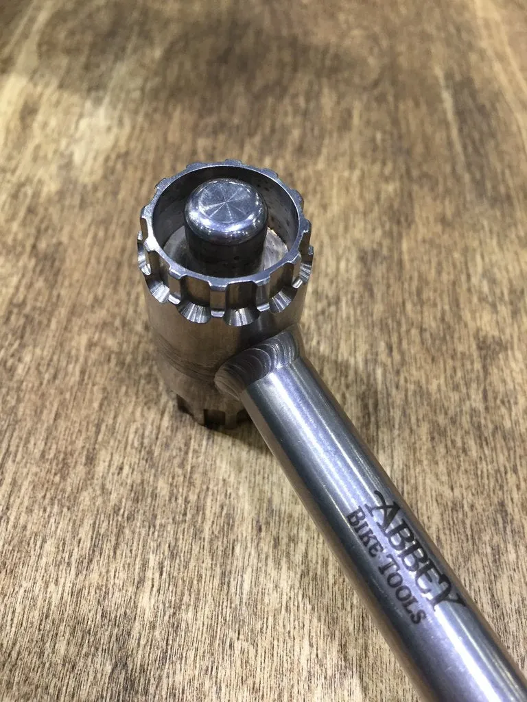 Abbey Crombie Tool - Dual Sided Shimano Thru Axle