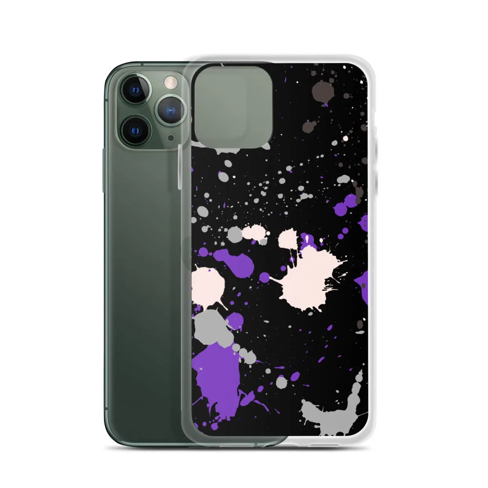 Ace Paint Splash iPhone Case