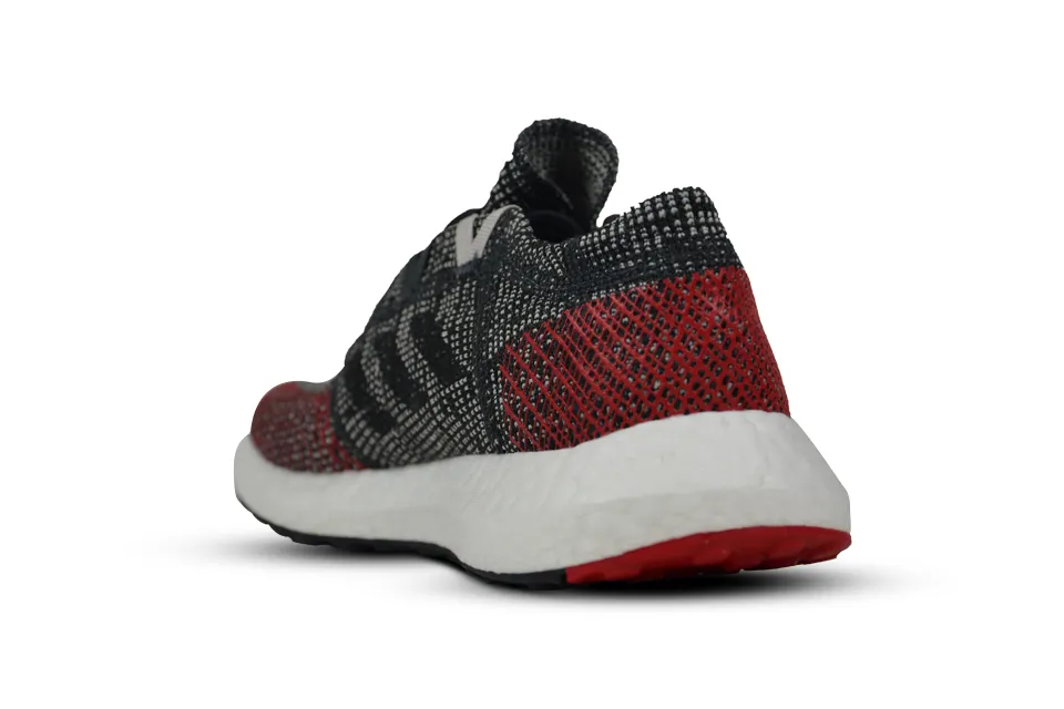 ADIDAS PUREBOOST GO "Grey/Core Black/Red"