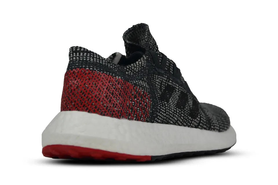 ADIDAS PUREBOOST GO "Grey/Core Black/Red"