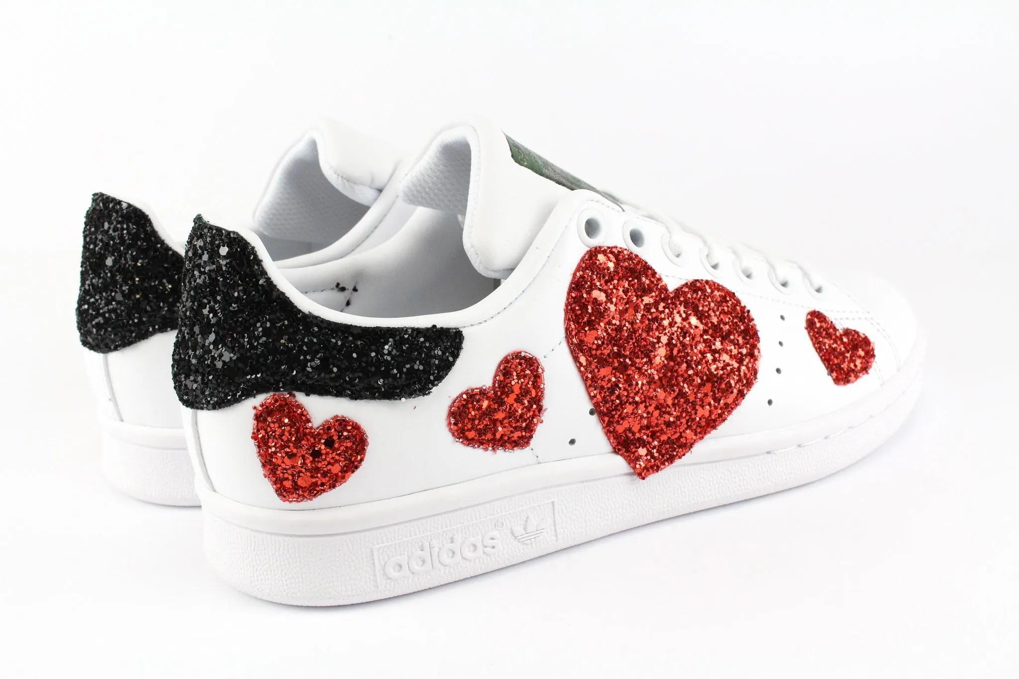 Adidas Stan Smith Cuori Rossi