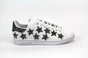 Adidas Stan Smith Stelline Glitter Black Silver