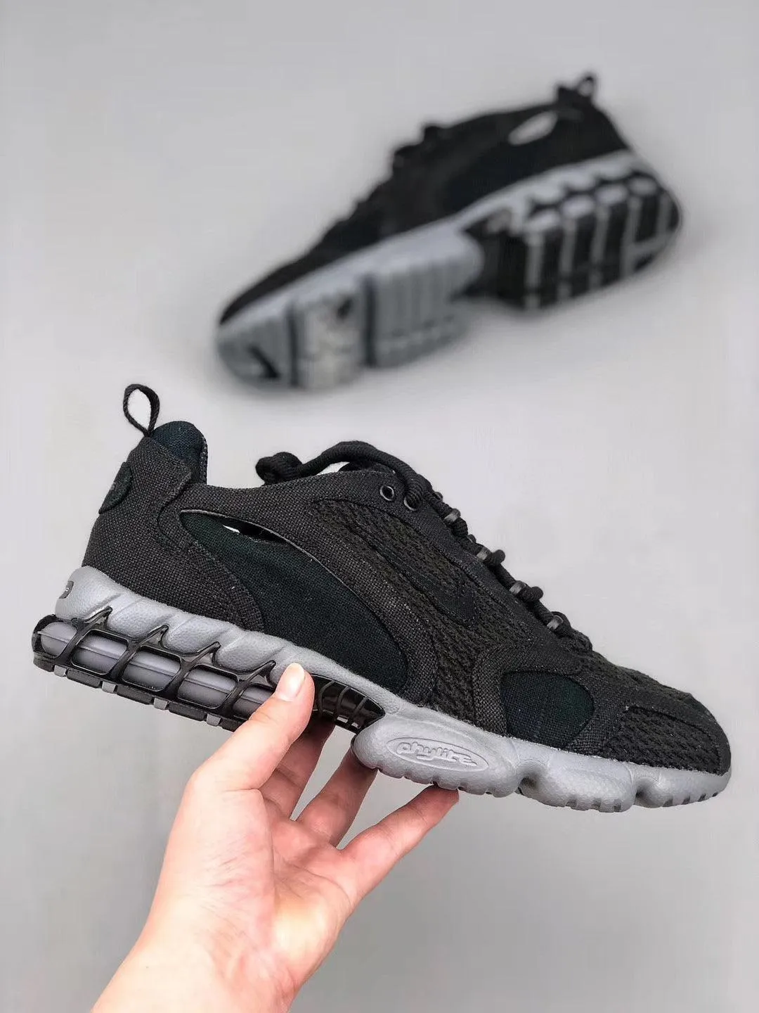 AIR ZOOM SPIRIDON CAGE 2 STUSSY BLACK