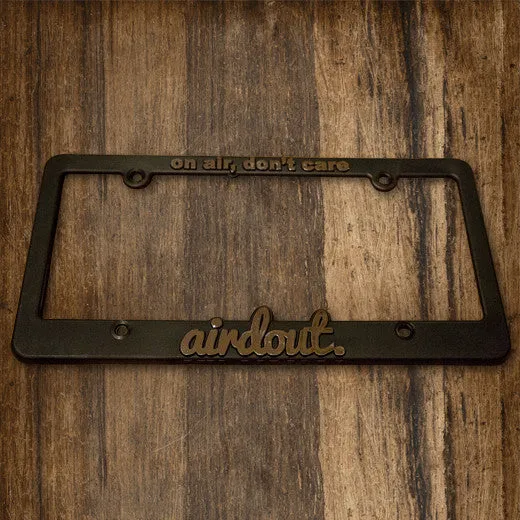 AirdOut License Plate Frame