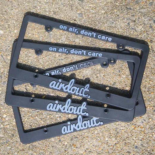 AirdOut License Plate Frame