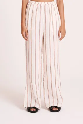 Aisha Linen Pant Stripe