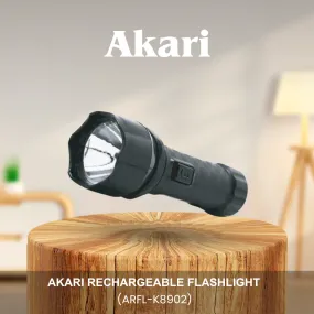 Akari Rechargeable Flashlight (ARFL-K8902)