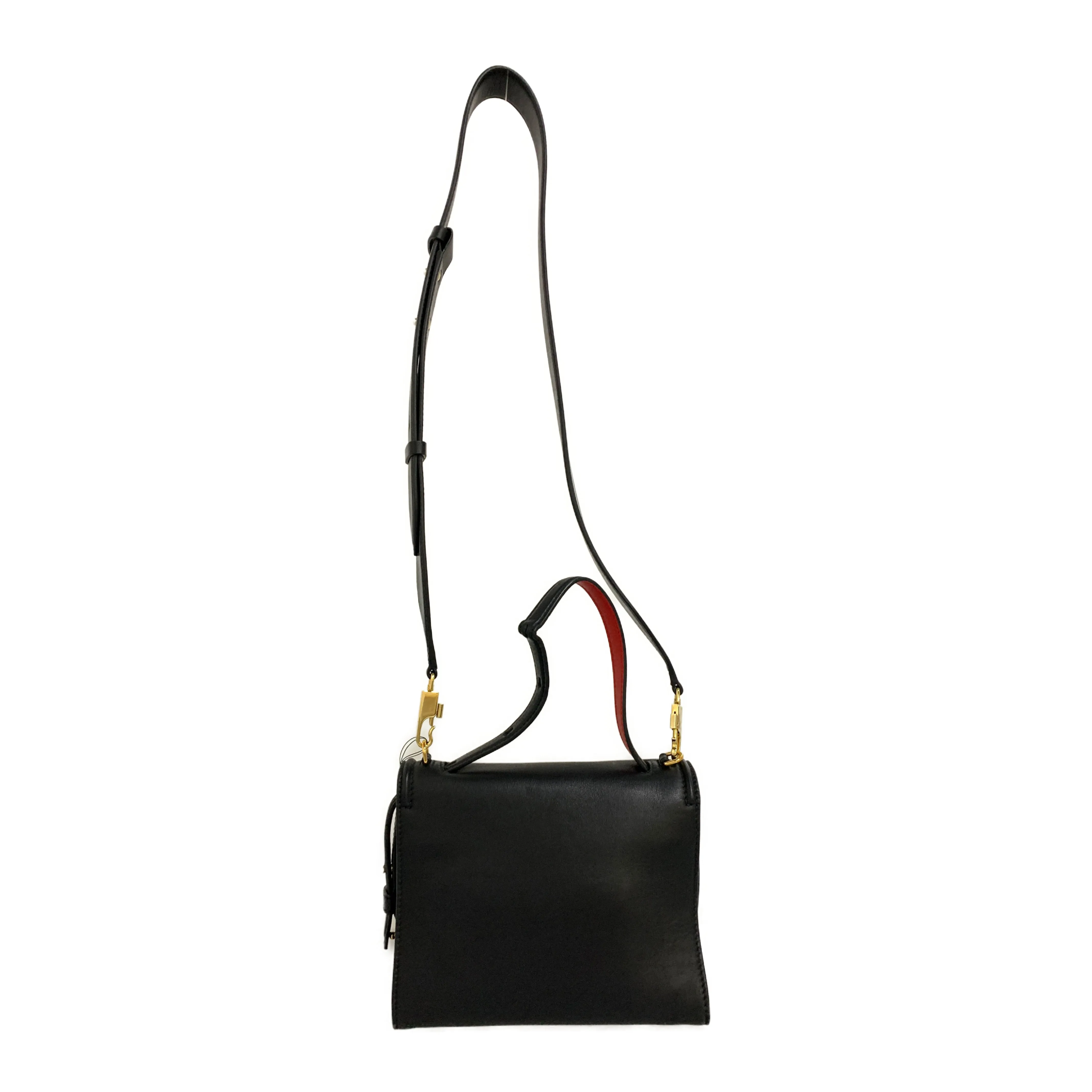 Alexander McQueen/Cross Body Bag/Black/Leather/610021・553051