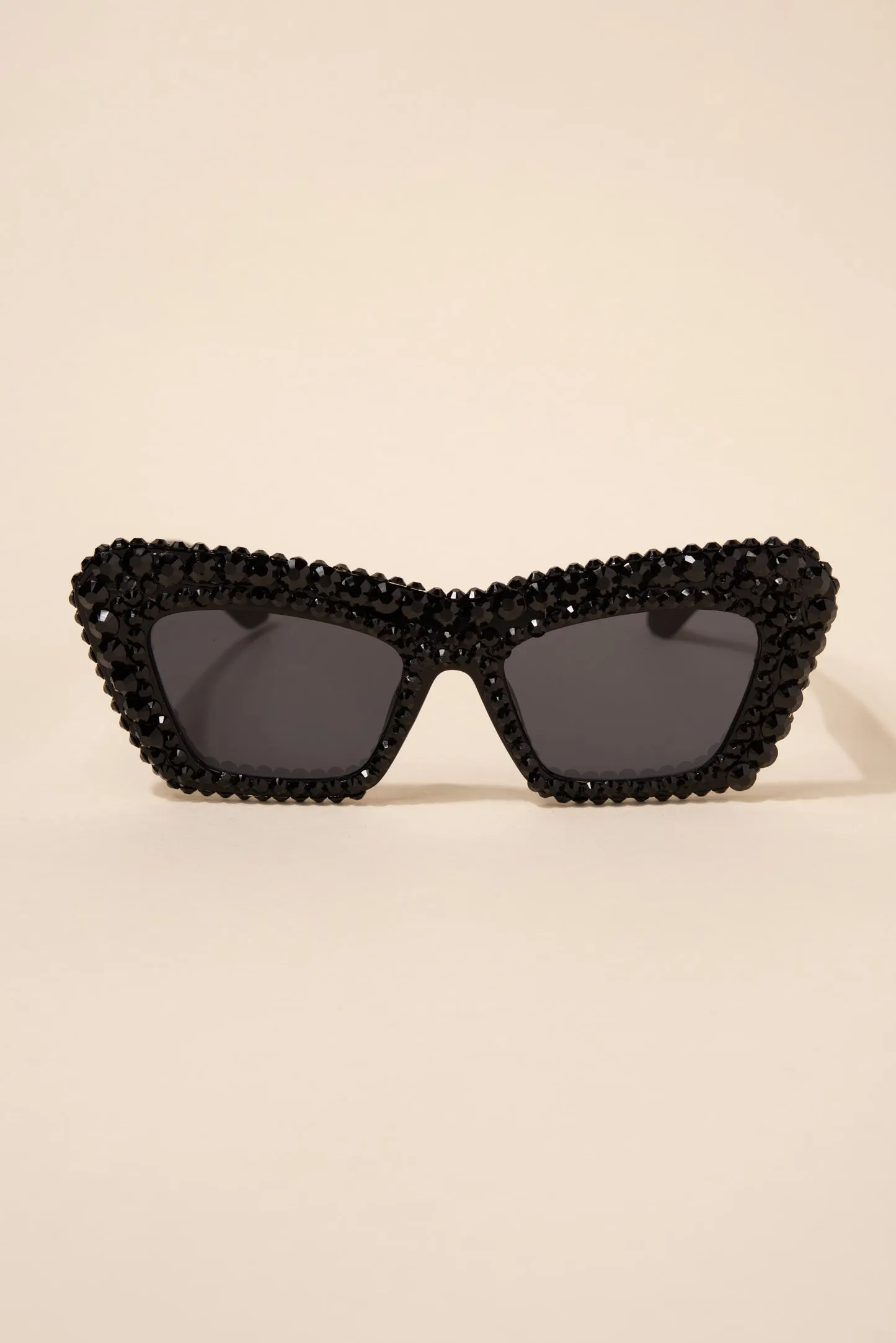 Alison Retro Cat Eye Rhinestone Sunglasses