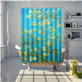 Almond Blossoms by Van Gogh Shower Curtains