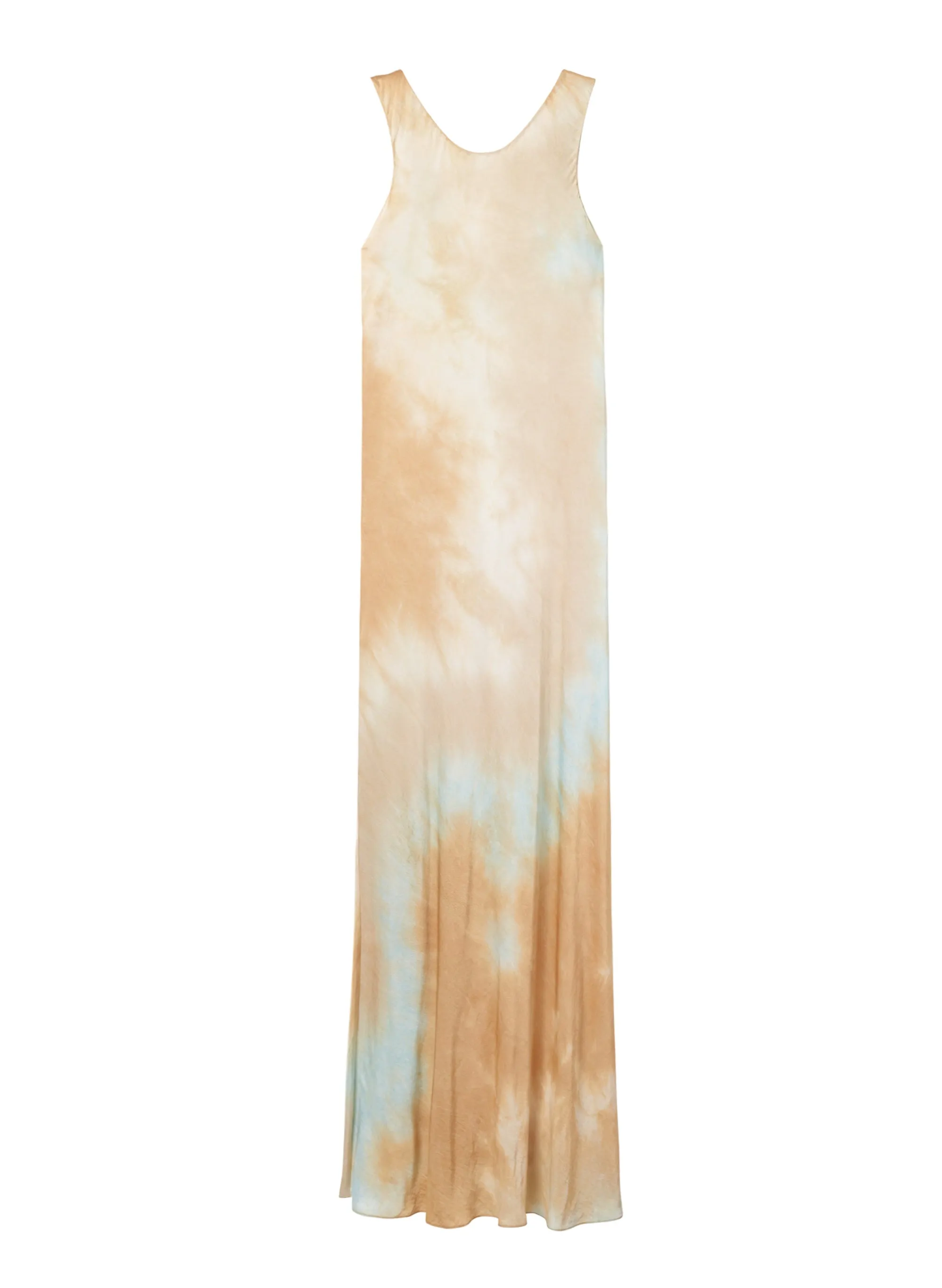 Amana Satin Maxi Dress