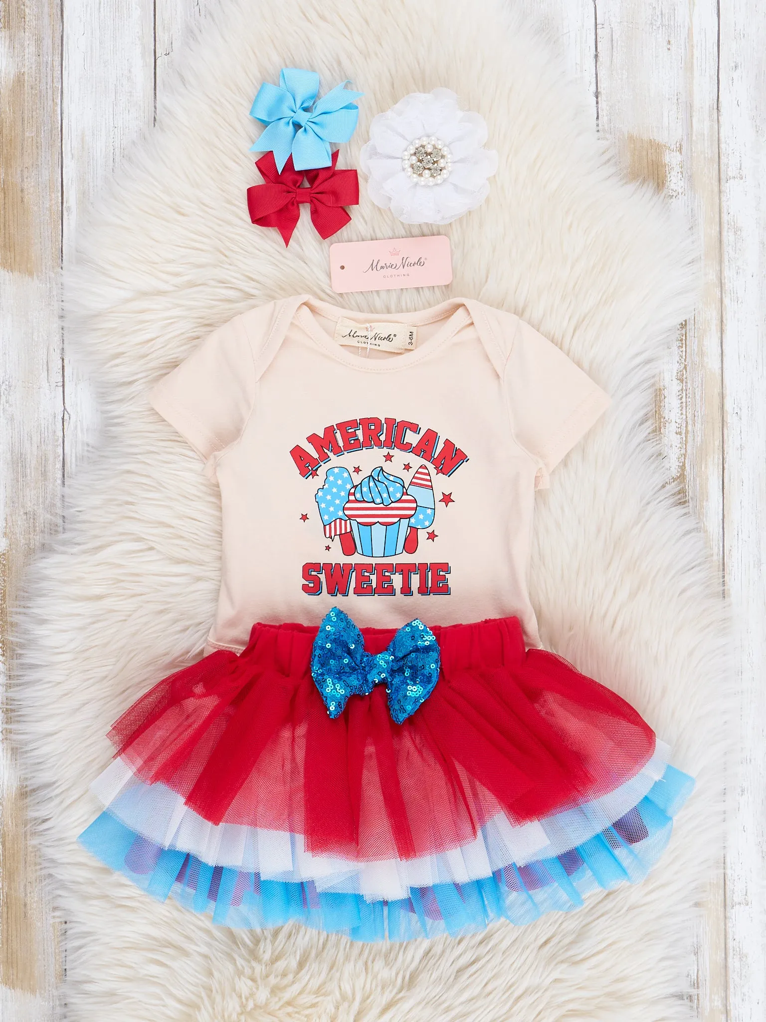 American Sweetie Tulle Outfit w/ Skirt