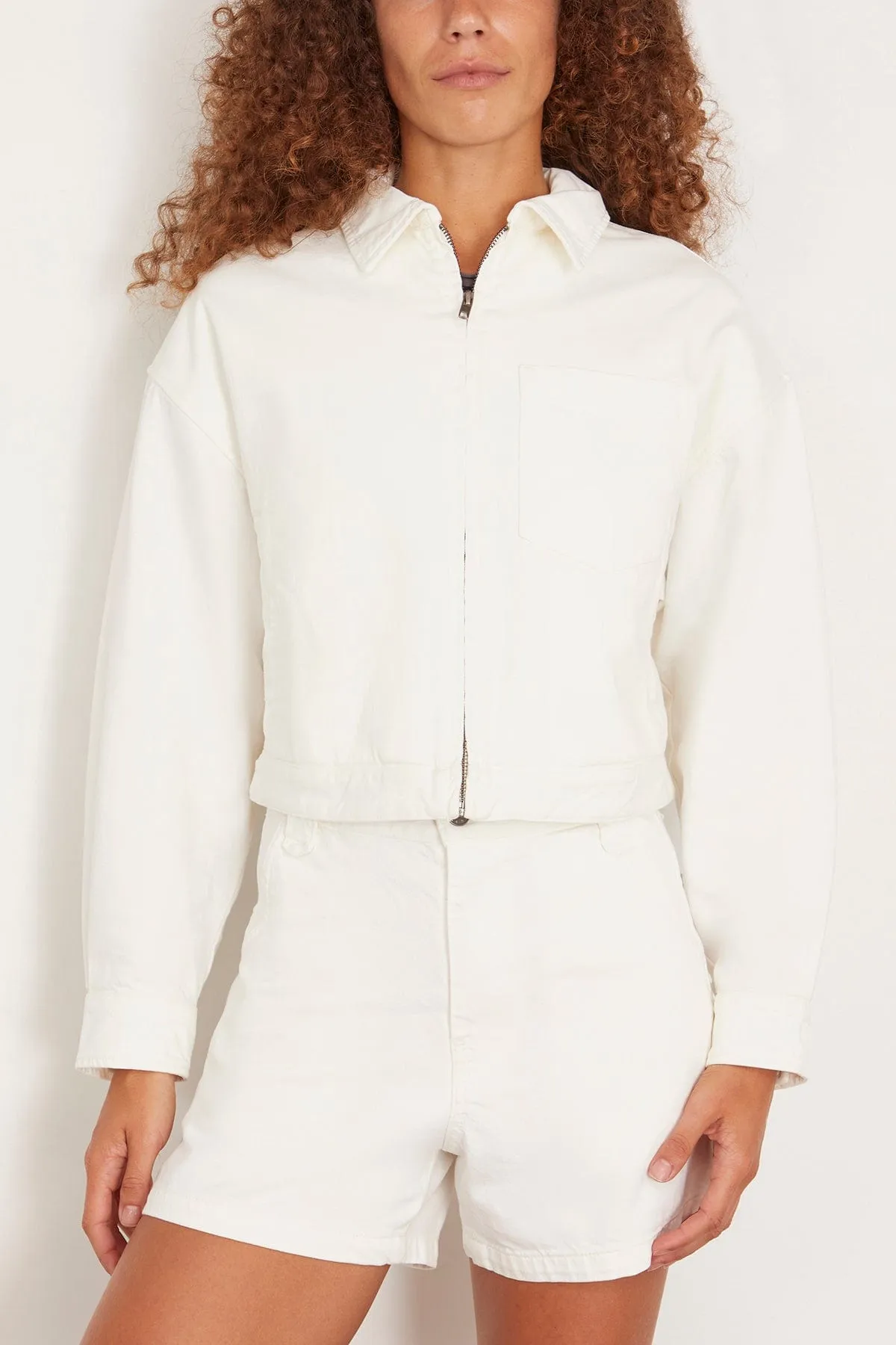 Anton Jacket in White