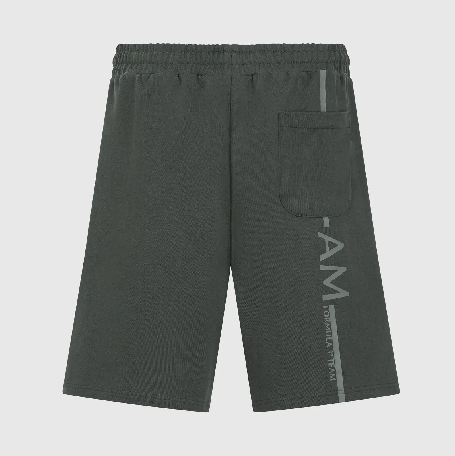 Aston Martin F1 Men's Oversized Sweat Shorts  - Black