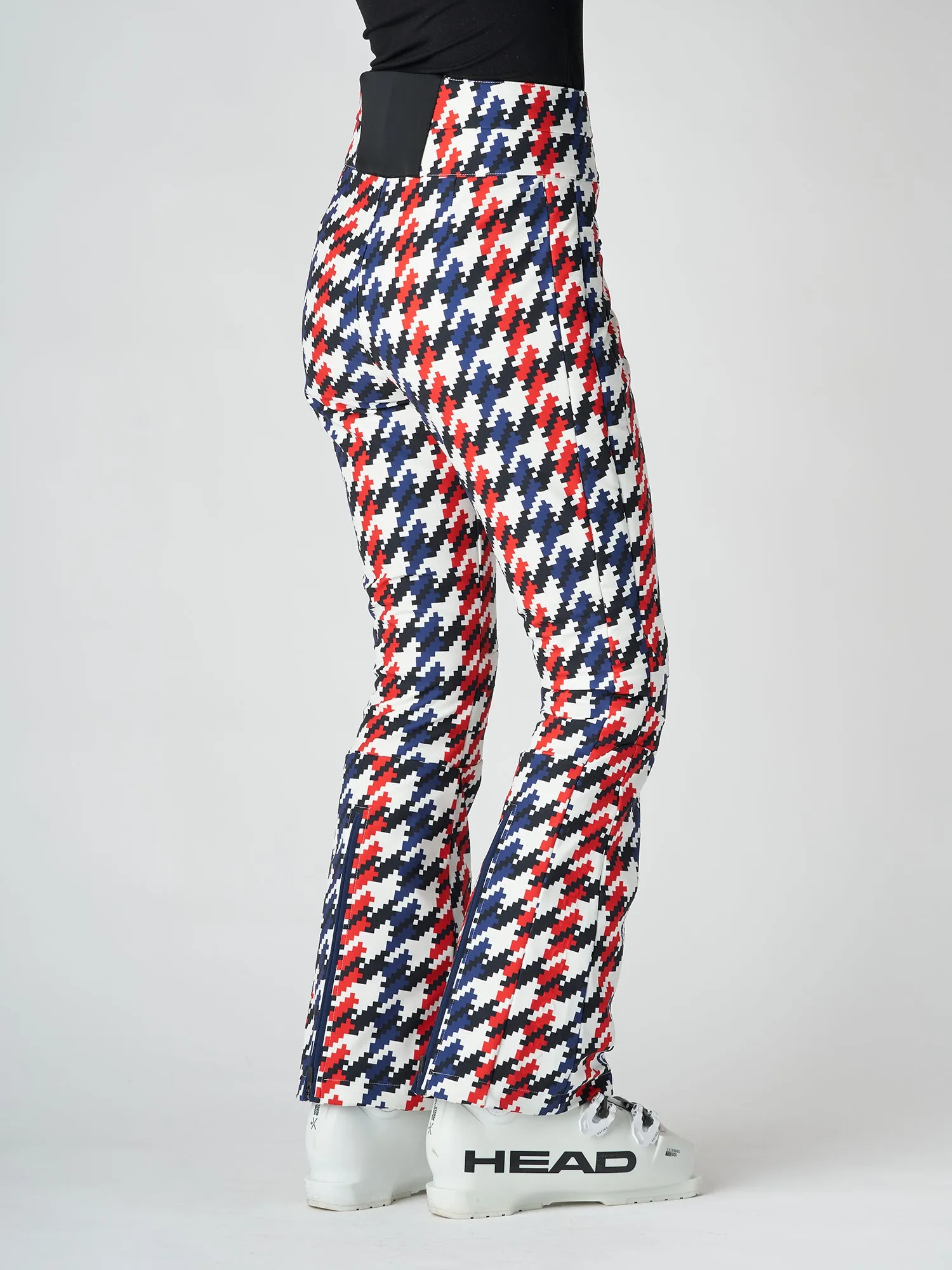 Aurora Houndstooth Stretch Ski Pant