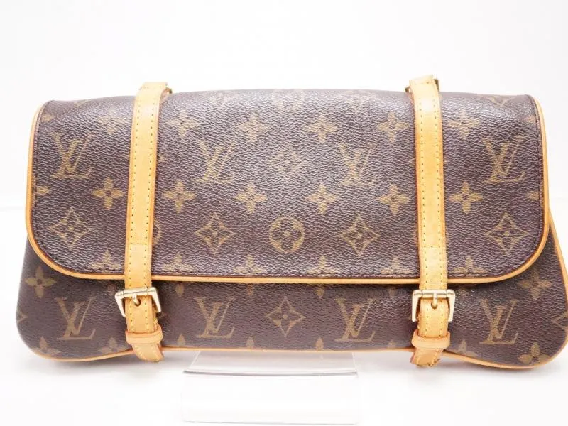 Authentic Pre-owned Louis Vuitton LV Monogram Marelle Compartment Shoulder Bag M51157 142822