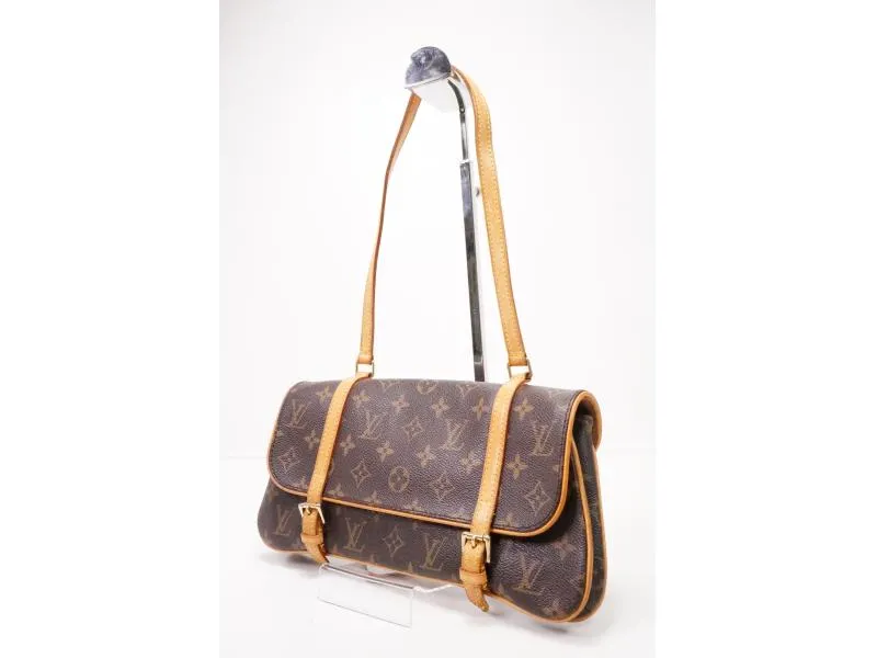 Authentic Pre-owned Louis Vuitton LV Monogram Marelle Compartment Shoulder Bag M51157 142822