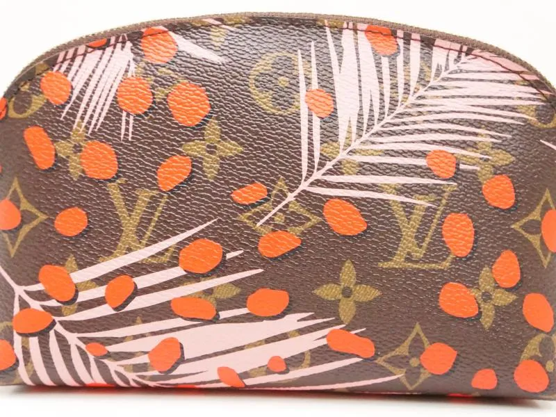 Authentic Pre-owned Louis Vuitton Monogram Jungle Dots Pochette Cosmetic Pouch Bag M41425 211052