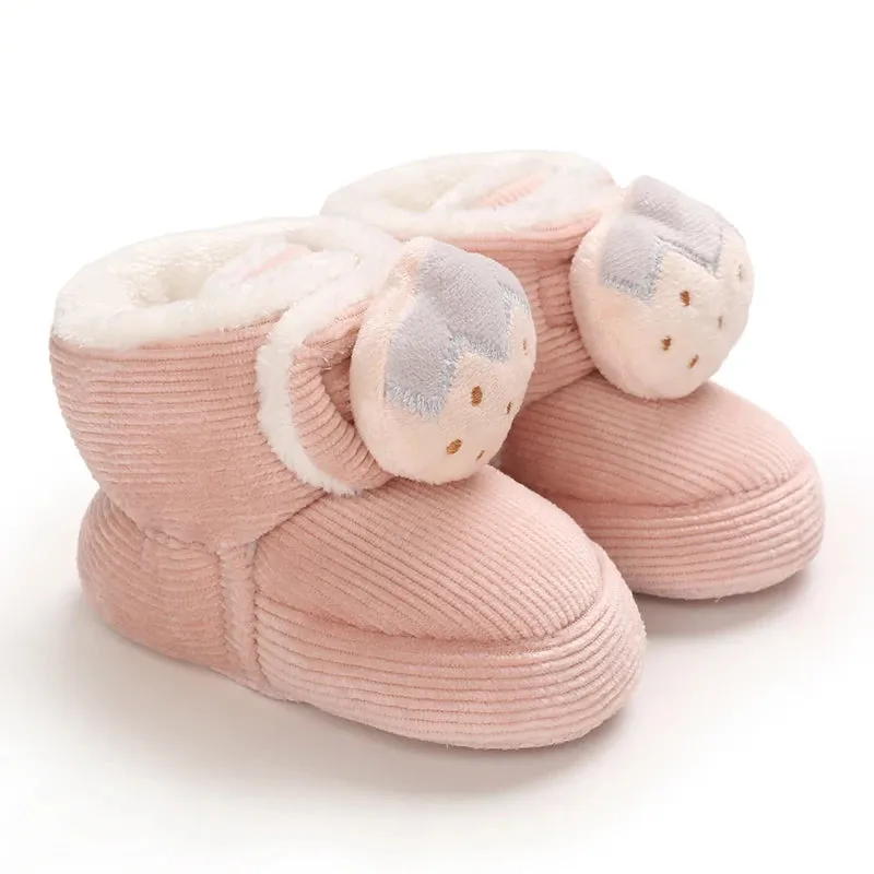 Baby Girls Winter Warm Animal Baby Boots