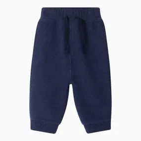 Bambo Indigo Blue Cotton Jogging Trousers