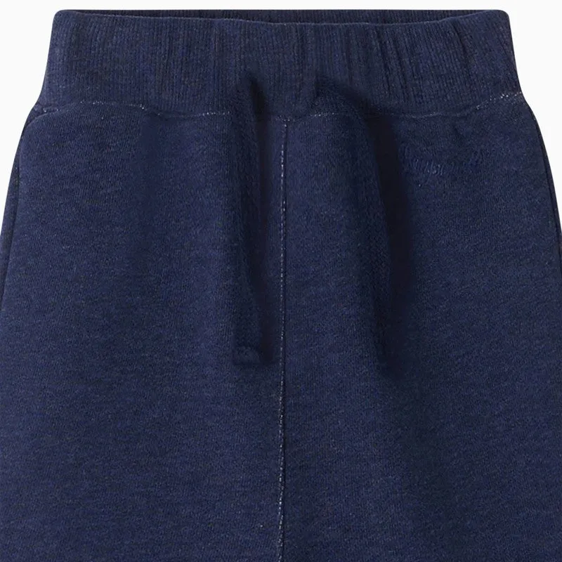 Bambo Indigo Blue Cotton Jogging Trousers