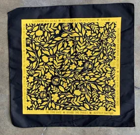 Bandana Black (includes US shipping via USPS only)