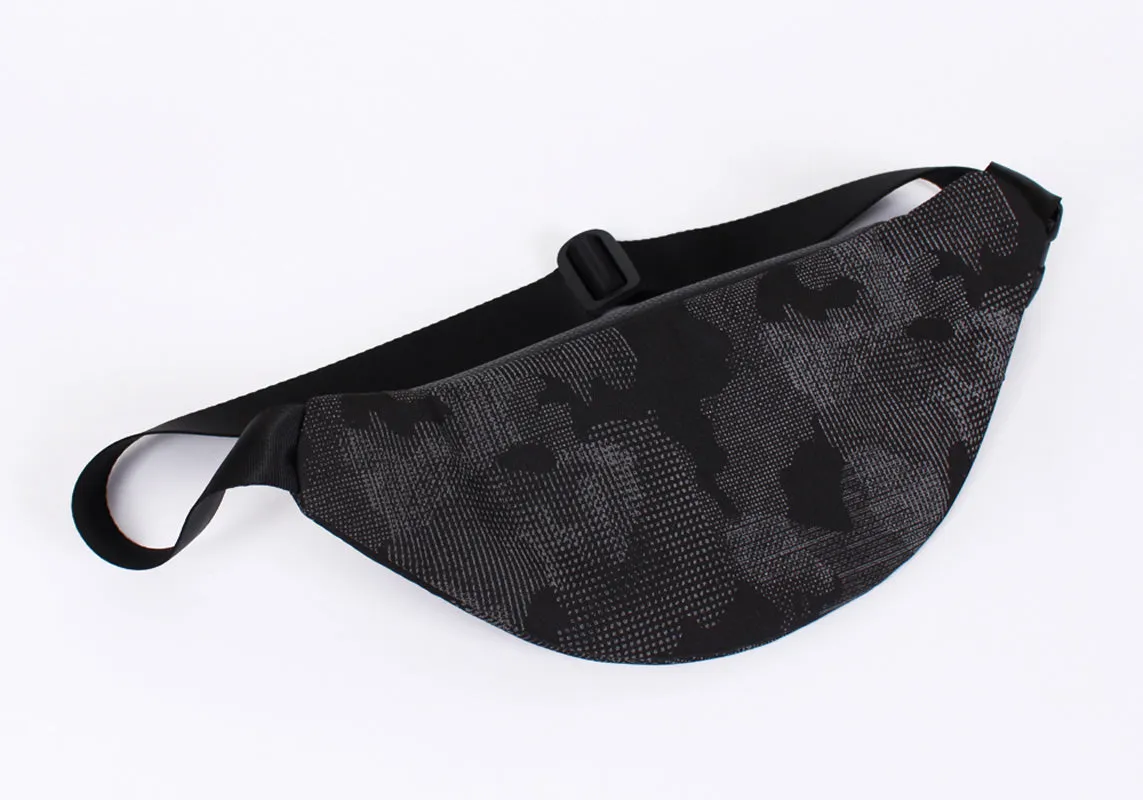 beat sling fanny pack black