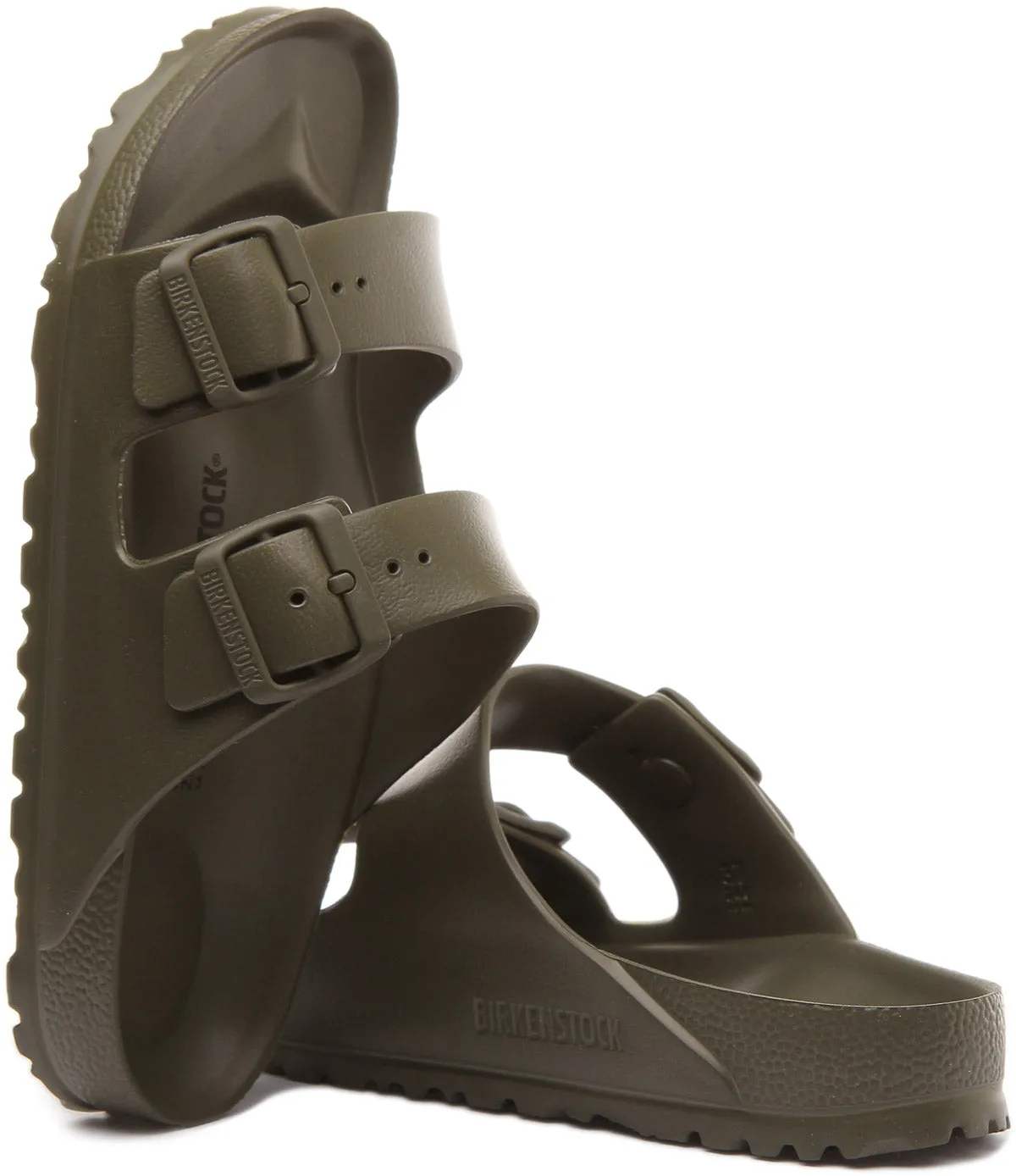 Birkenstock Arizona Eva In Khaki For Women | Narrow Fit