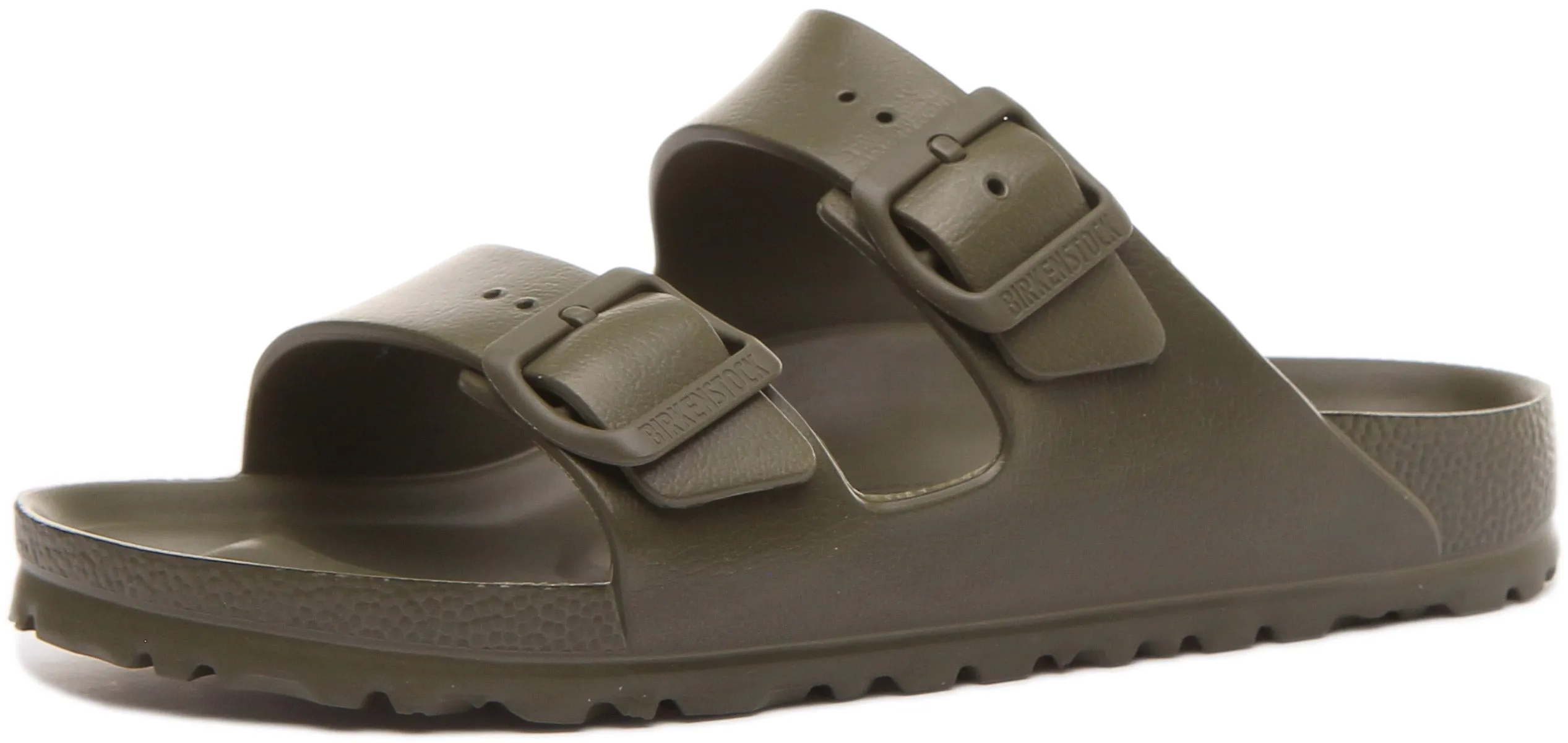 Birkenstock Arizona Eva In Khaki For Women | Narrow Fit