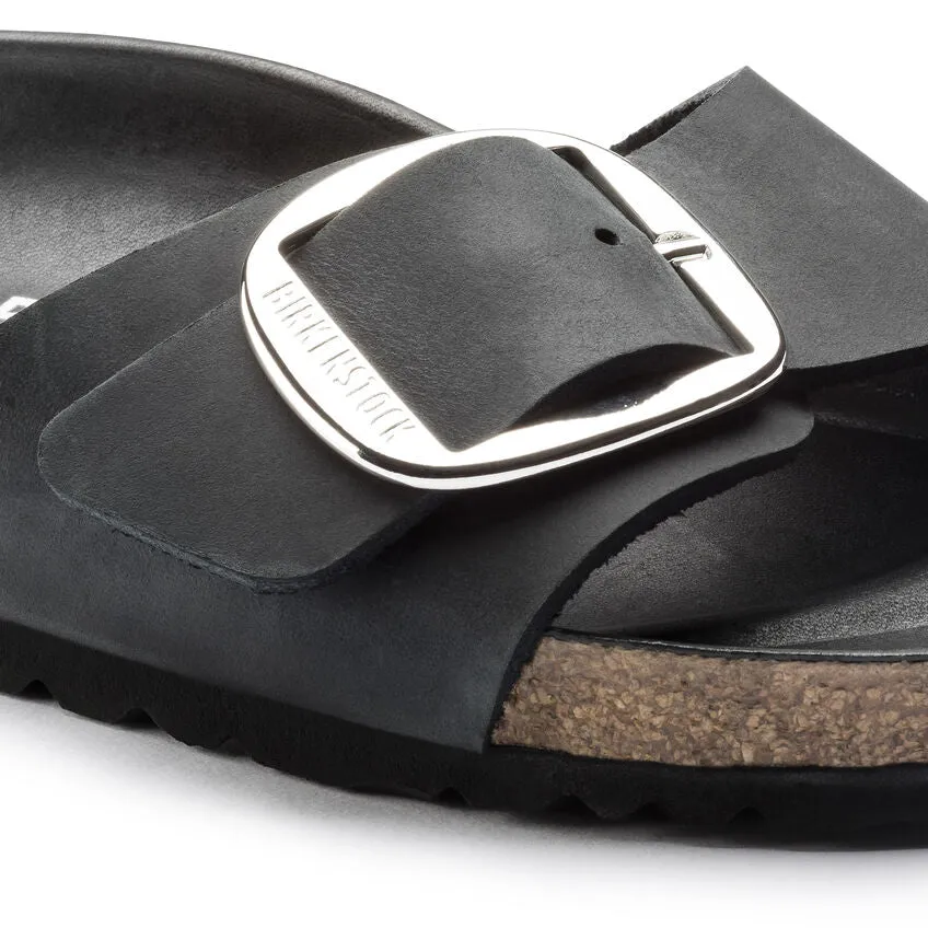 Birkenstock Madrid Black Big Buckel       