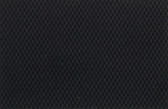 Black Semi Plain 100% Wool (Ref-180598)