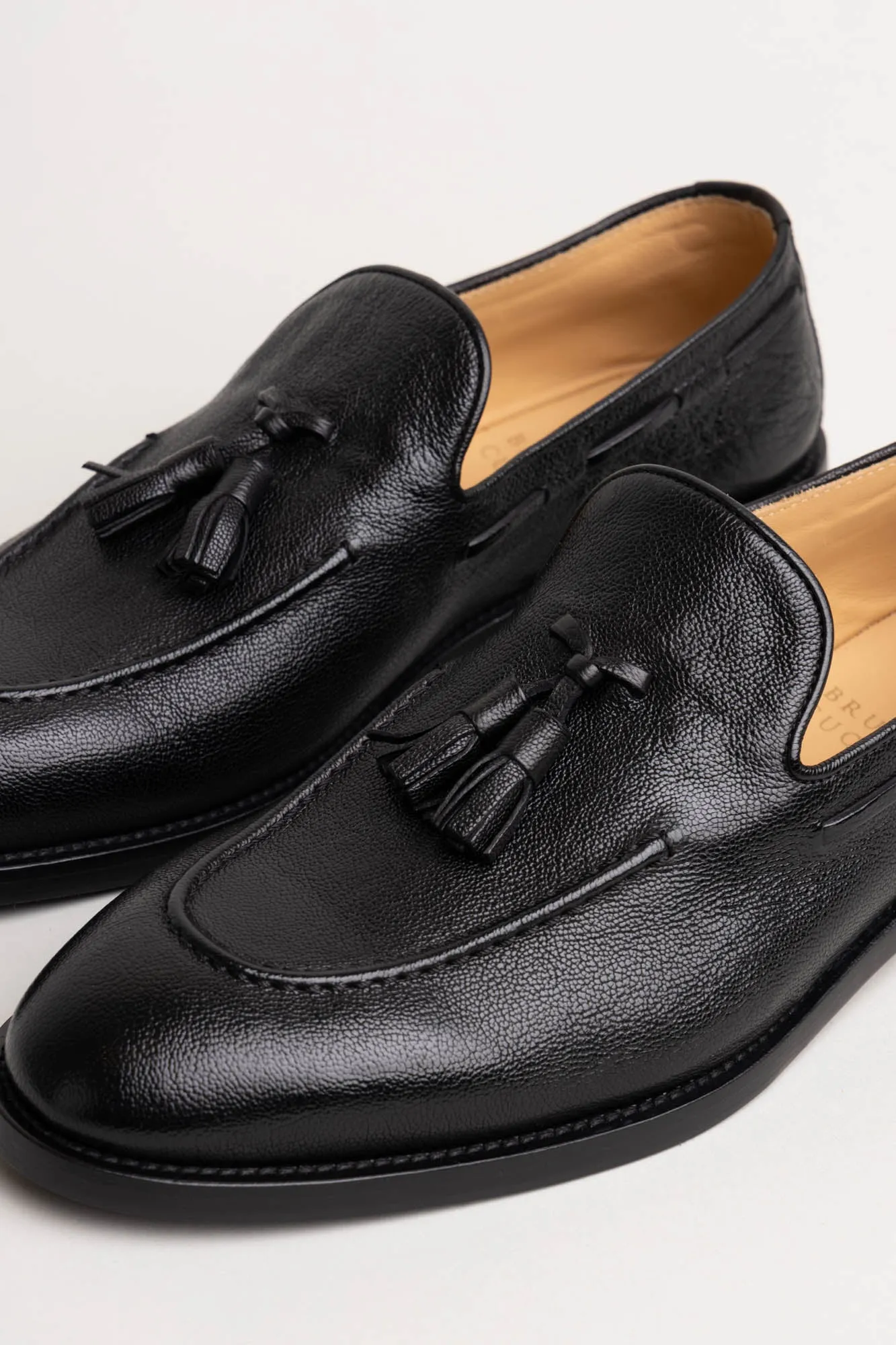 Black Tassel Loafers