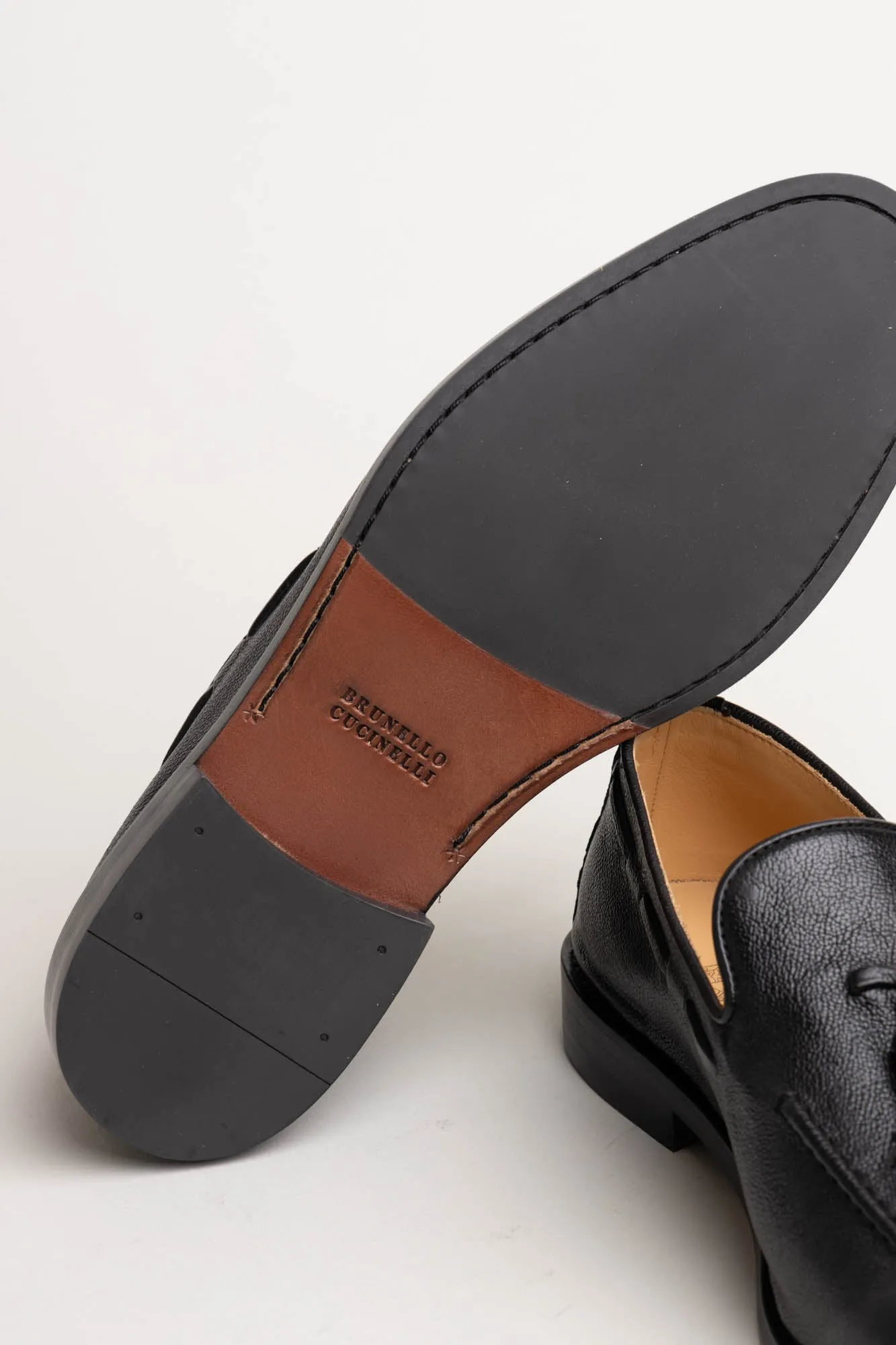 Black Tassel Loafers