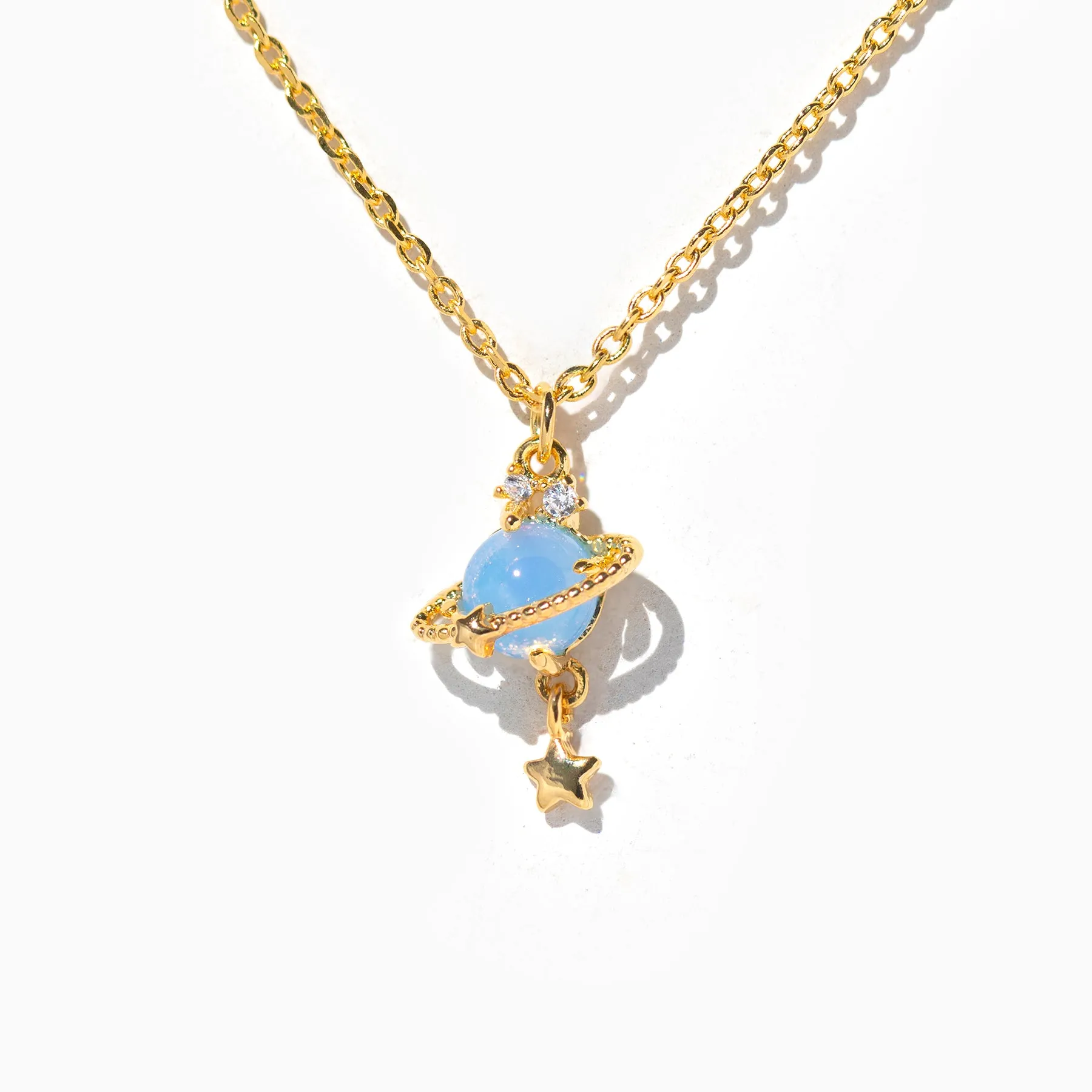 Blue Jupiter Necklace