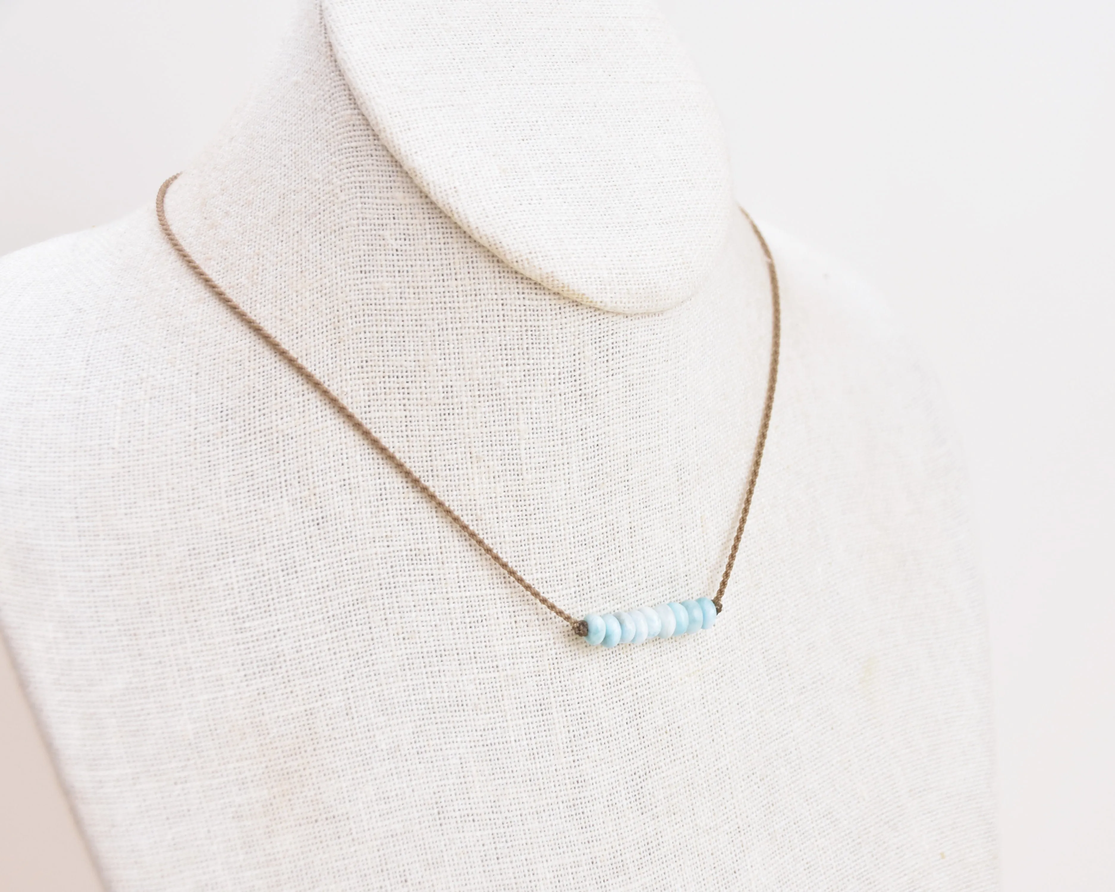 Bohemian Necklace - Larimar