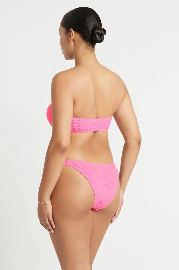 Bond-eye Blake Bandeau Top - Pink Tiger