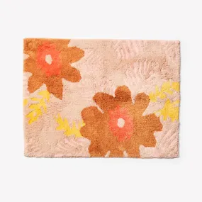 BONNIE & NEIL Bathmat SUNSET FLORAL PINK