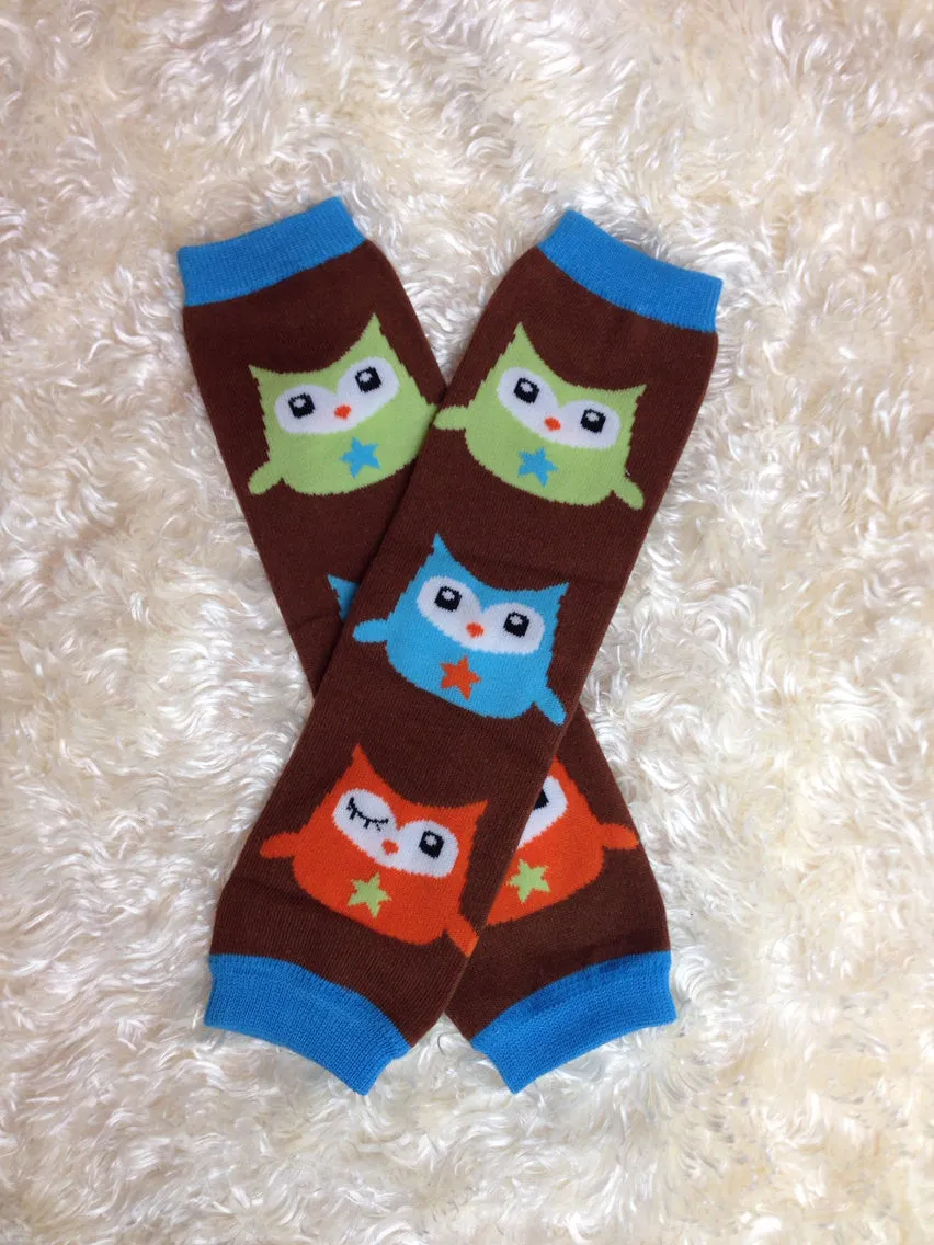 Boy owl Leg Warmers-Baby leg warmers/Photo Prop boys Owls